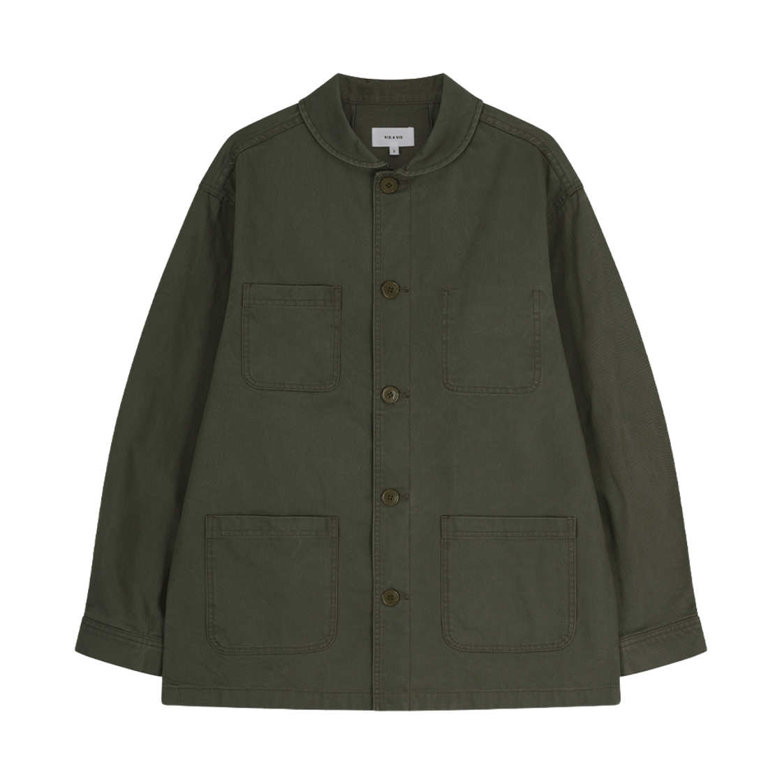 비자비 초어 재킷 카키(VIS A VIS Chore Jacket Khaki) - 1