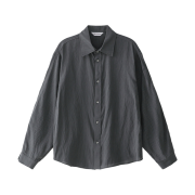 Blue Sunflower Soft Sheer Shirt Black