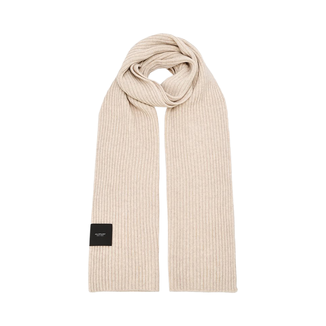 질스튜어트 액세사리 남성 남녀공용 캐시미어혼방 베이지 니트 머플러 JUMU5F143I2 베이지(Jillstuart Men's Acc Unisex Cashmere Blend Beige Knit Muffler Jumu5F143I2 Normal Beige)