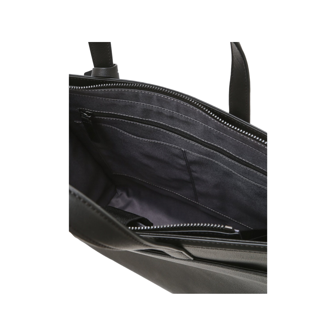 질스튜어트 액세사리 남성 루크 블랙 소가죽 세로형 토트백 JUBA6E631BK 블랙(Jillstuart Men's Acc Luke Black Cow Leather Vertical Tote Bag Juba6E631Bk Black) - 3