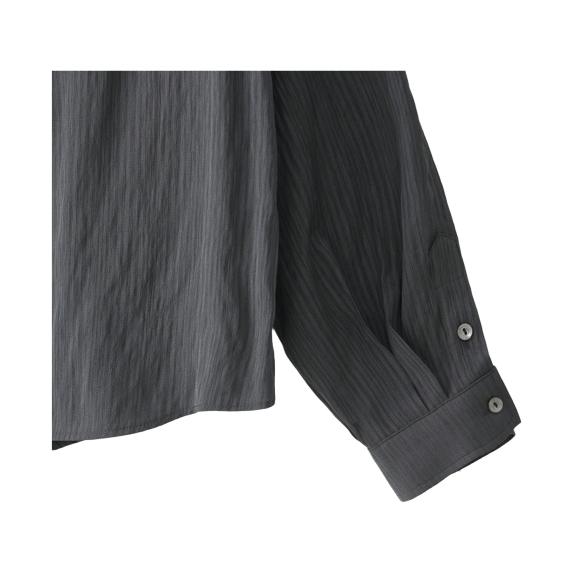 블루 선플라워 소프트 쉬어 셔츠 블랙(Blue Sunflower Soft Sheer Shirt Black) - 5