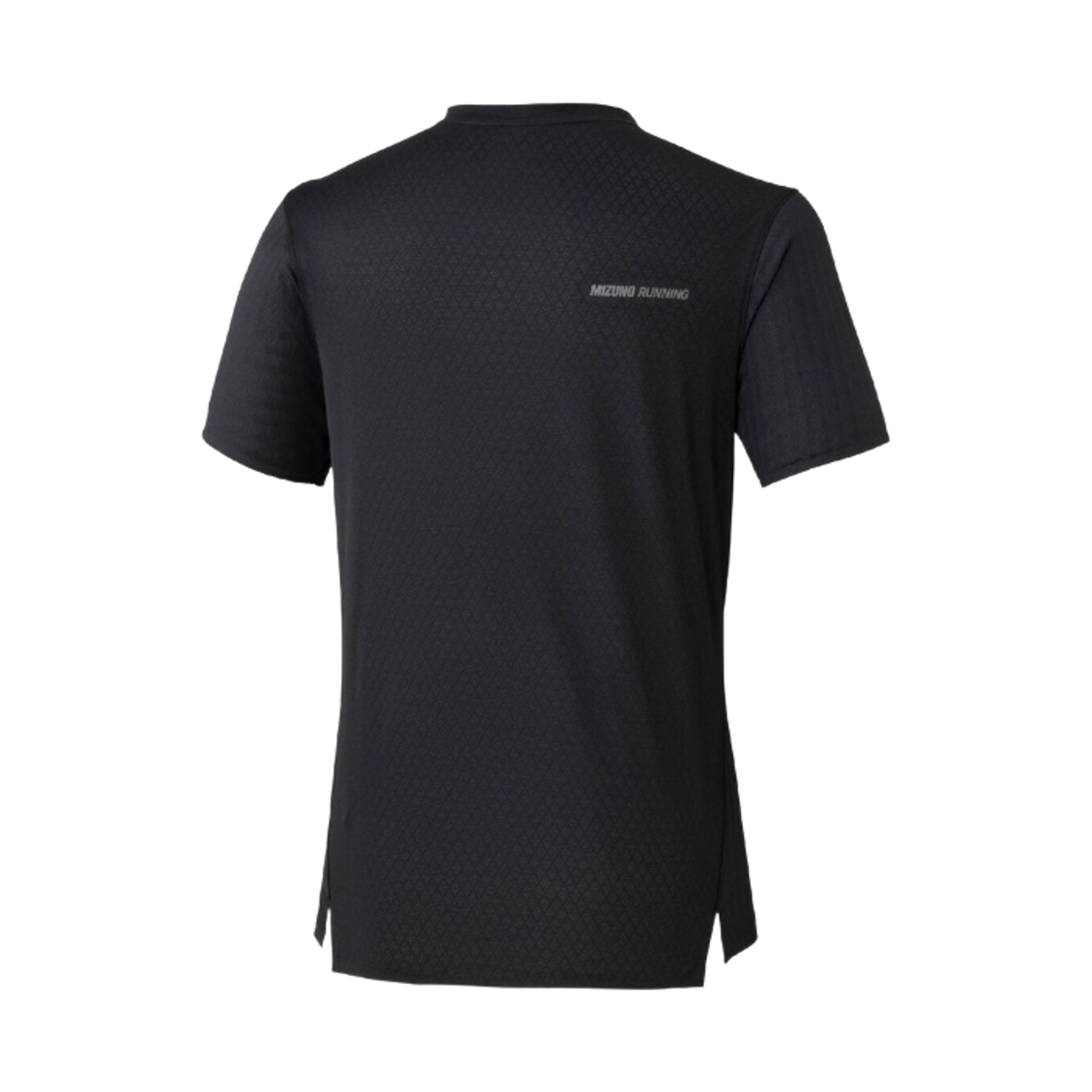 미즈노 퀵 드라이 자카드 티셔츠 블랙(Mizuno Quick Dry Jacquard T-Shirt Black) - 2