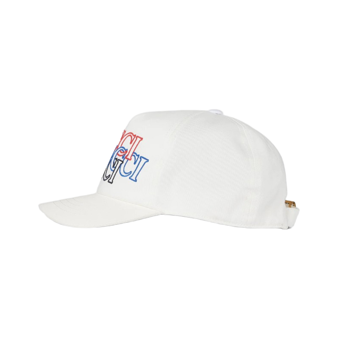 구찌 자수 베이스볼 햇 화이트 레드(Gucci Embroidery Baseball Hat White Red) - 2