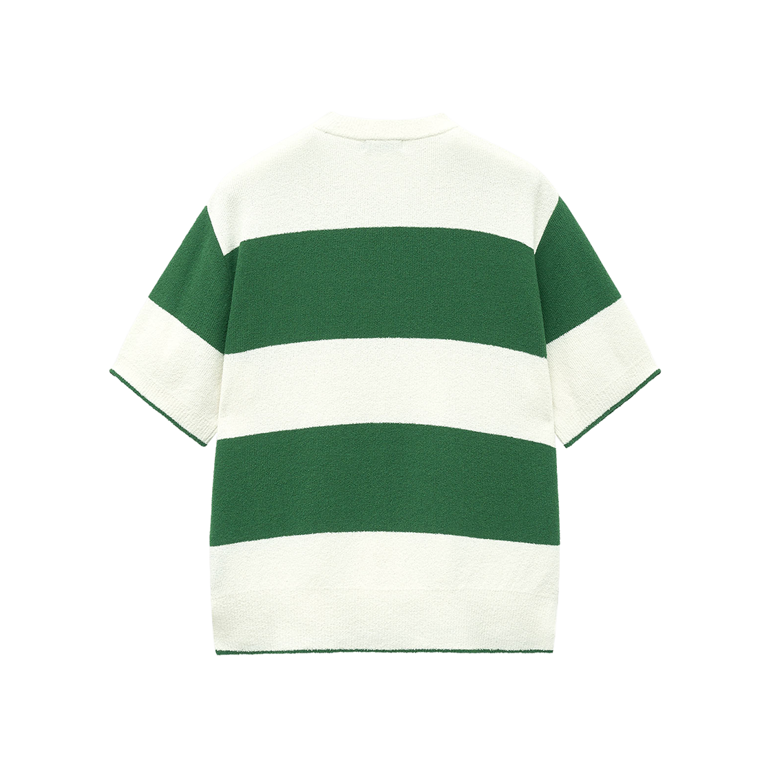 지오송지오 셈블런스 부클 블록 스트라이프 니트 그린 ZH2KT886GR(ZIOSONGZIO SEMBLANCE Boucle Block Stripe Knit Green) - 2