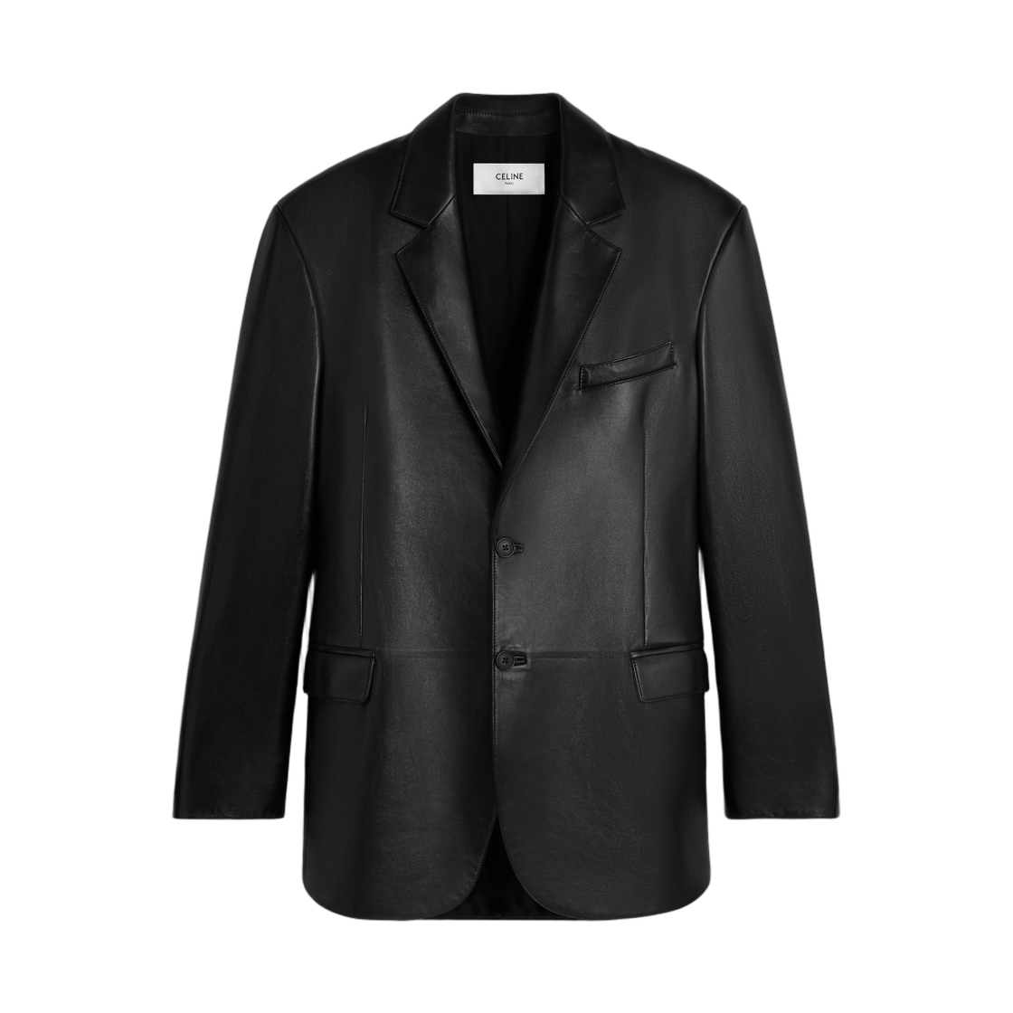 셀린느 테일러드 자켓 램스킨 블랙(Celine Tailored Jacket in Lambskin Black)