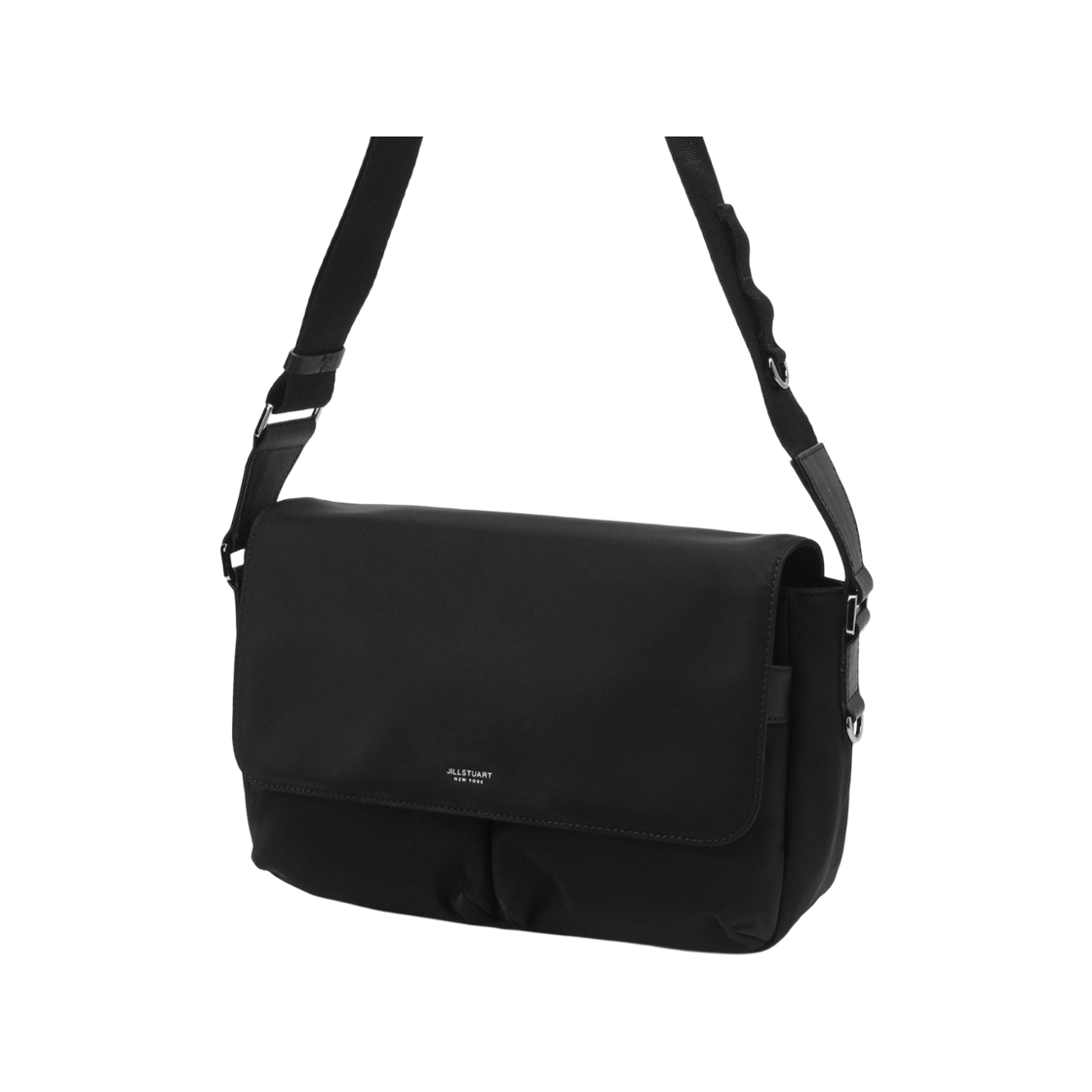 질스튜어트 액세사리 남성 로건 블랙 나일론 플랩형 크로스 JUBA5F946BK 블랙(Jillstuart Men's Acc Rogan Logan Black Nylon Flap Crossbody Bag Juba5F946Bk Black) - 5
