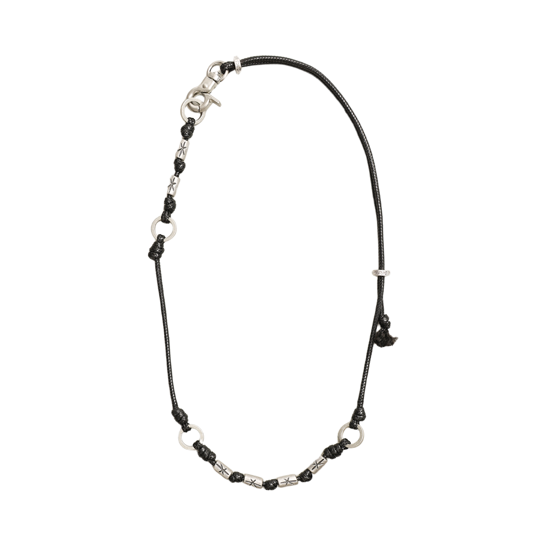[KREAM 단독] 토우토우아카이브 액시스 목걸이 블랙([KREAM 단독] TOWTOW.ARCHIVE Axis Necklace Black)
