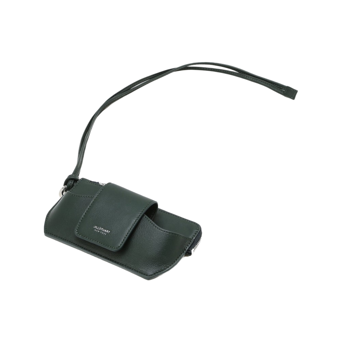 질스튜어트 액세사리 남성 그린 소가죽 선글라스 케이스 겸 카드지갑 JUHO5F401E3 다크 그린(Jillstuart Men's Acc Green Cow Leather Sunglasses Case & Card Wallet Juho5F401E3 Dark Green) - 2