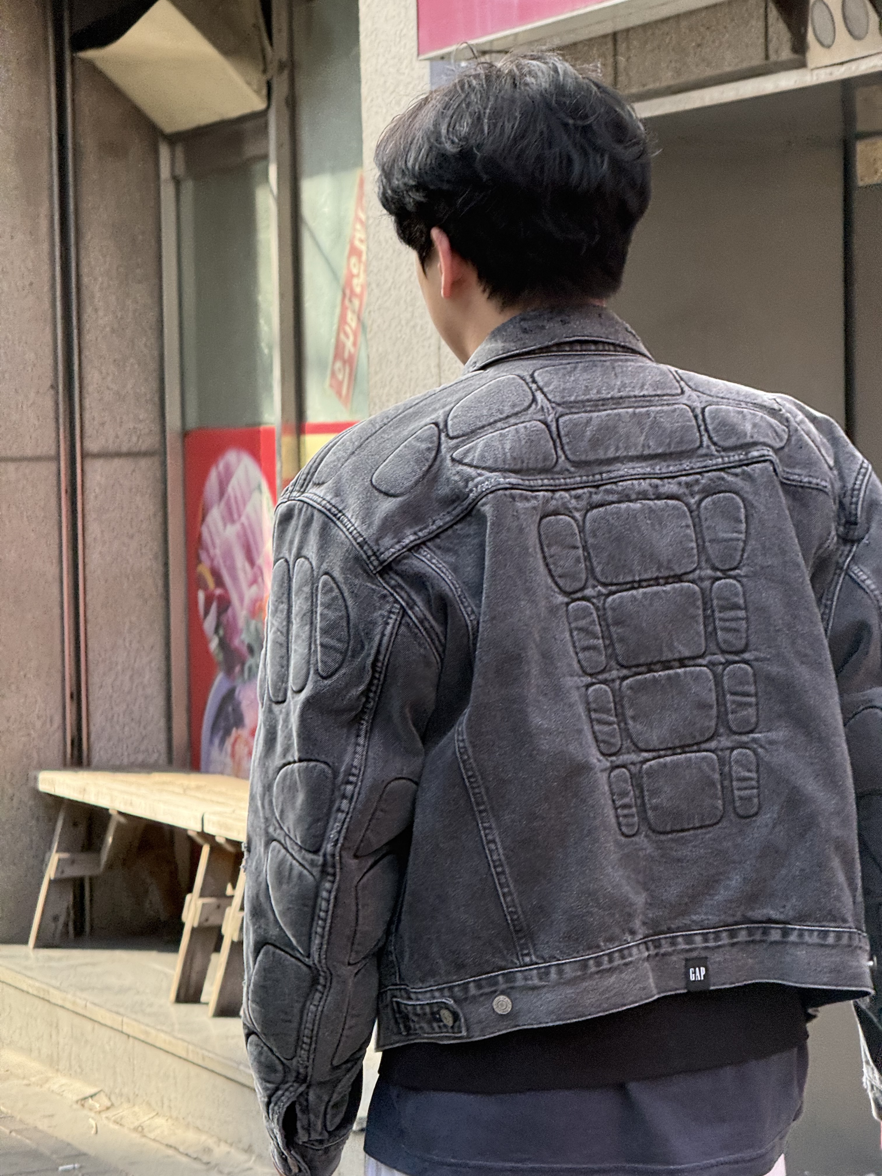 Yeezy Gap Engineered By Balenciaga Padded Denim Jacket Grey Wash, Timberland PRO Dircet Attach 6 Inch Soft Toe Waterproof Work Boot Brown - Wide 착용 스타일 - 4