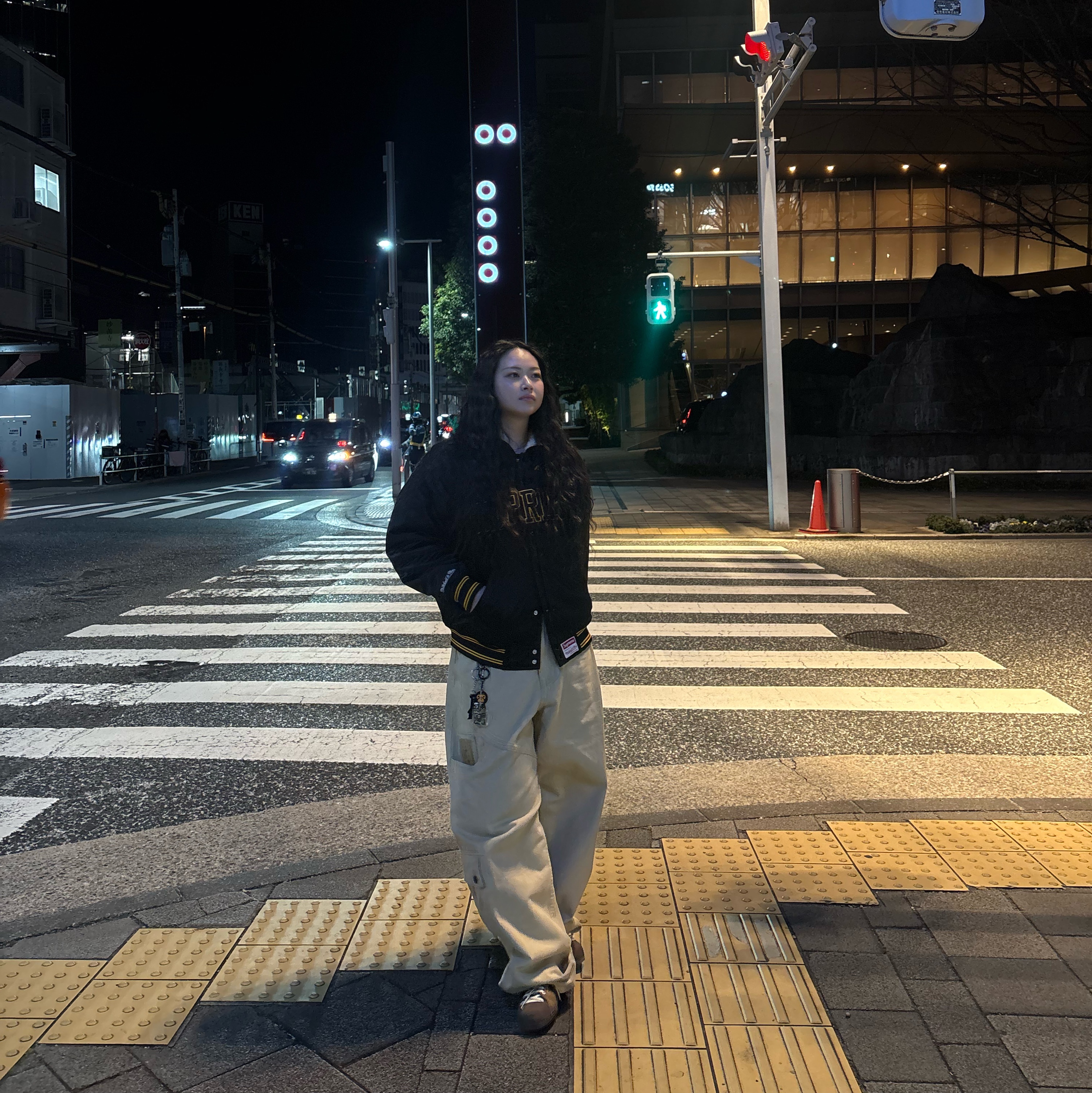 Adidas x Song for the Mute Superstar 82 Khaki Core Black, Supreme Mitchell & Ness Lined Hooded Satin Varsity Jacket Black - 25FW 착용 스타일 - 2