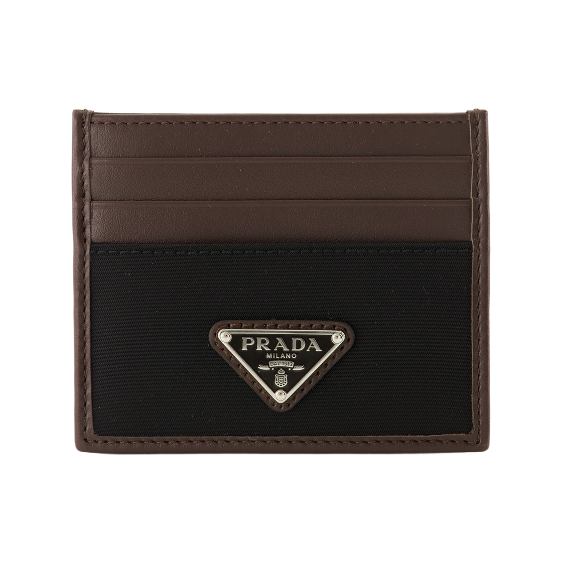프라다 스피드락 리나일론 카드 홀더 블랙(Prada Speedrock Re-Nylon Card Holder Black) - 1