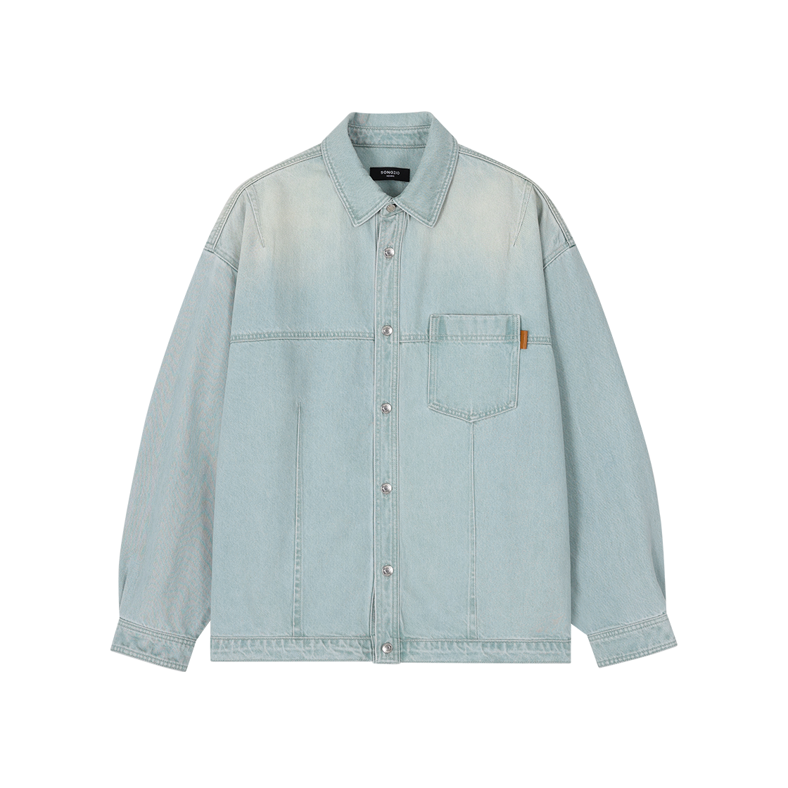 SI2SH221LB SONGZIO HOMME Origin Denim Shirt Light Blue