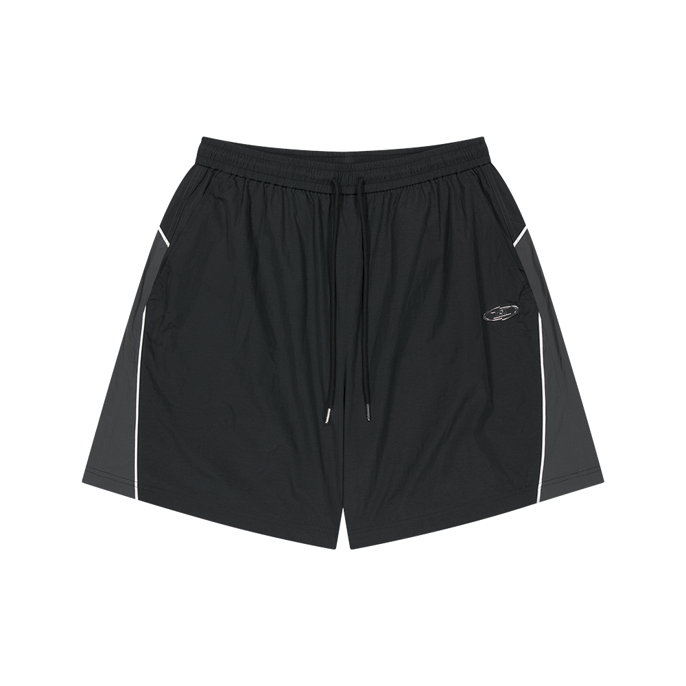 본투윈 나일론 블록 쇼츠 블랙(BORN TO WIN Nylon Block Shorts Black)