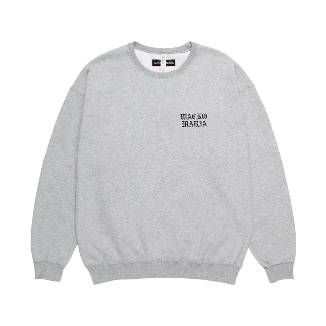 와코 마리아 크루넥 스웨트셔츠 타입-1 그레이(Wacko Maria Crewneck Sweatshirt Type-1 Gray) - 2