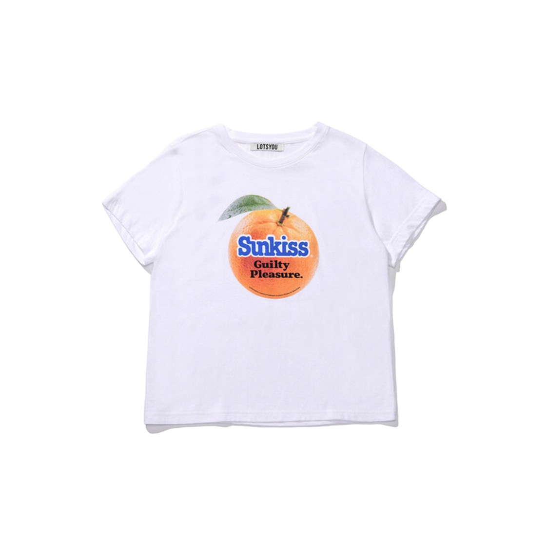 PWTT3RSW500WHT LOTS YOU Sun Kiss Orange Tee