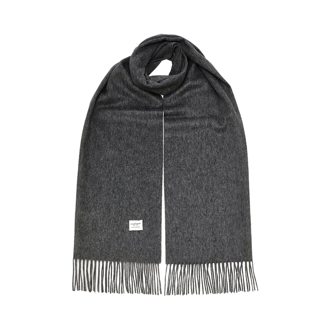 질스튜어트 액세사리 남성 남녀공용 캐시미어 100% 그레이 머플러 JUMU5F102G2 그레이(Jillstuart Men's Acc Unisex 100% Cashmere Gray Muffler Jumu5F102G2 Normal Grey)