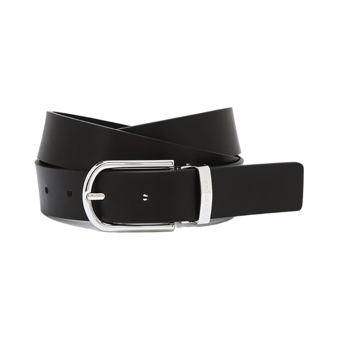 질스튜어트 액세사리 남성 블랙 실버 버클 남자 가죽 벨트 JUBE5F072BK 블랙(Jillstuart Men's Acc Black Silver Buckle Men’S Leather Belt Jube5F072Bk Black)