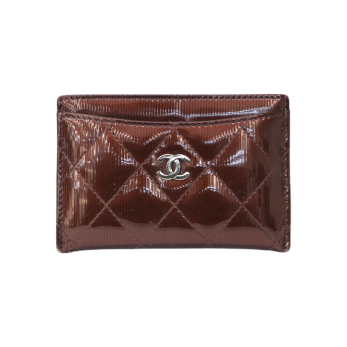 ITPGHJ4P7TMN Chanel Patent Card Holder Wallet