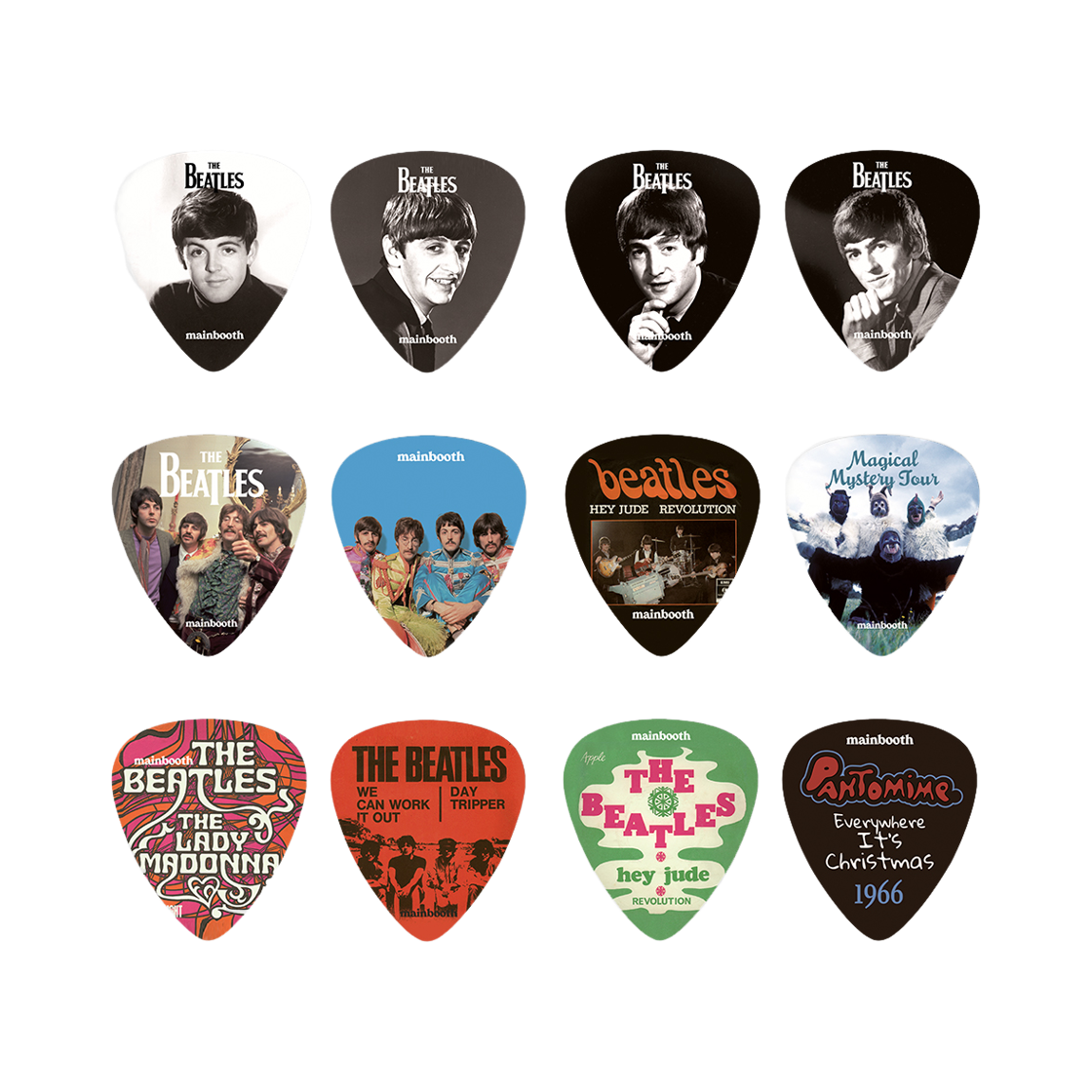MBBES4ACU21 MAINBOOTH [Beatles] Guitar Pick