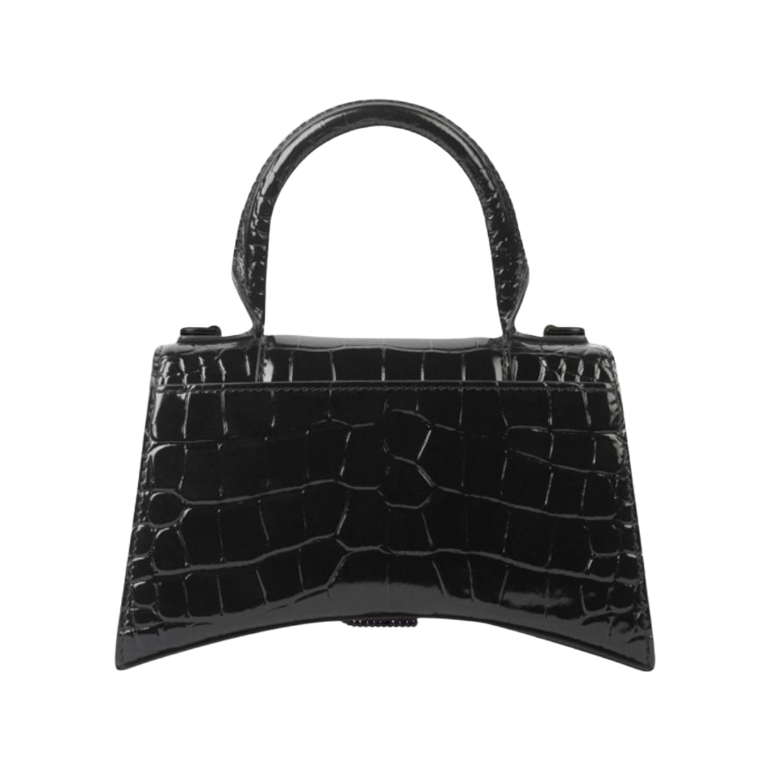발렌시아가 아워글래스 XS 핸드백 크로커다일 엠보스 블랙(Balenciaga Hourglass XS Handbag Crocodile Embossed Black) - 2