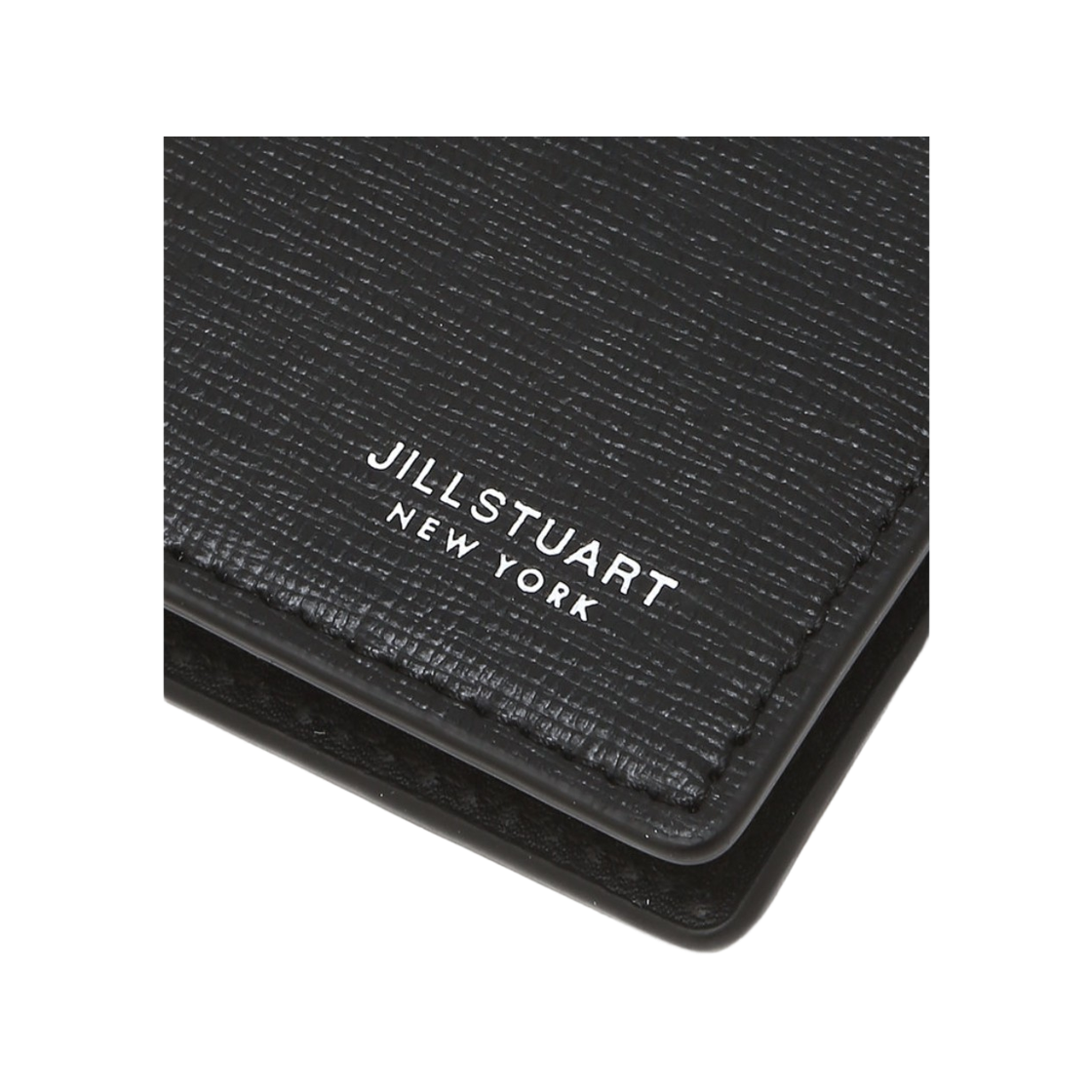 질스튜어트 액세사리 남성 블랙 로고 소가죽 명함 카드 지갑 JUWA6E210BK 블랙(Jillstuart Men's Acc Lindberg Black Logo Cow Leather Business Card Wallet Juwa6E210Bk Black) - 4