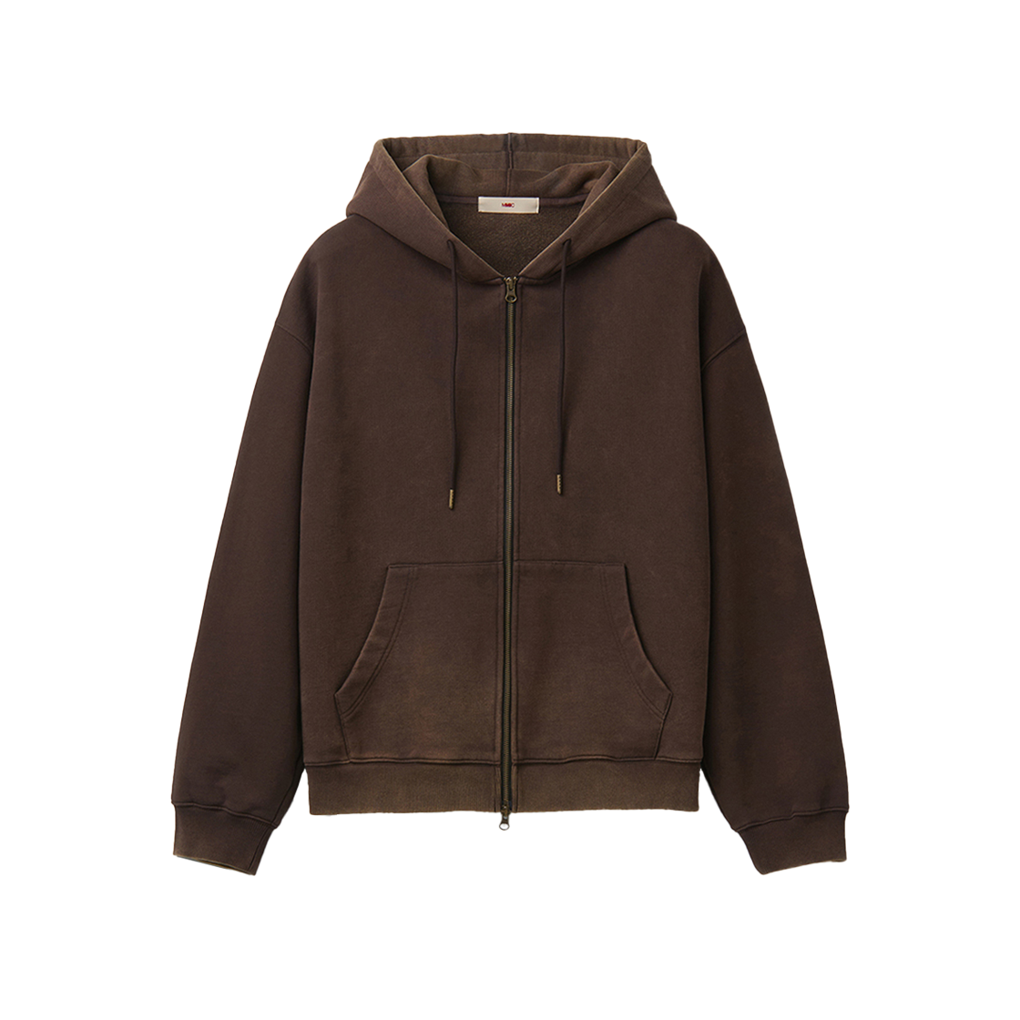 엠엠아이씨 더스크 후드 집업 브라운