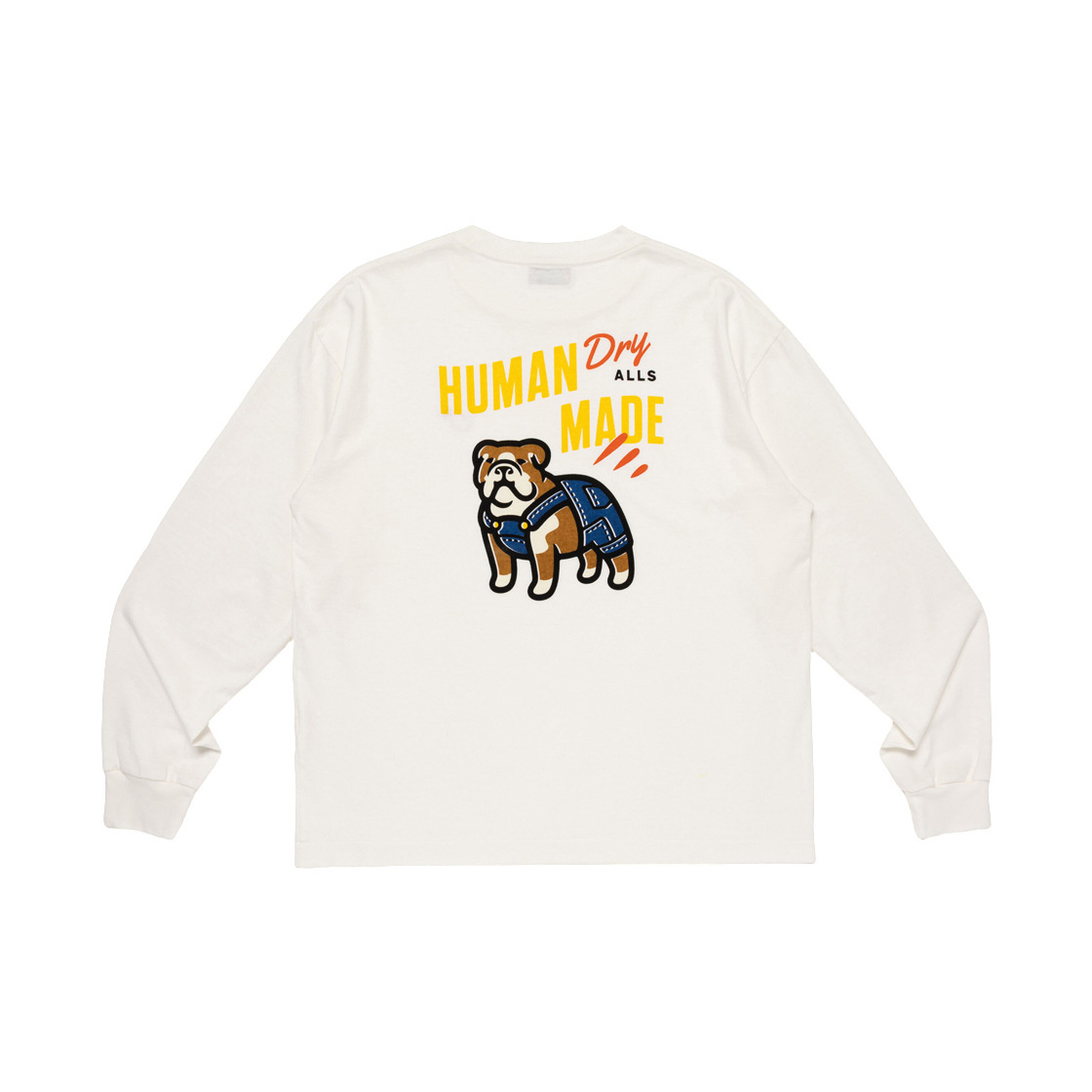 휴먼 메이드 그래픽 롱슬리브 티셔츠 화이트(Human Made Graphic L/S T-Shirt White) - 2