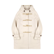 MAINBOOTH Oversized Duffle Coat Ivory