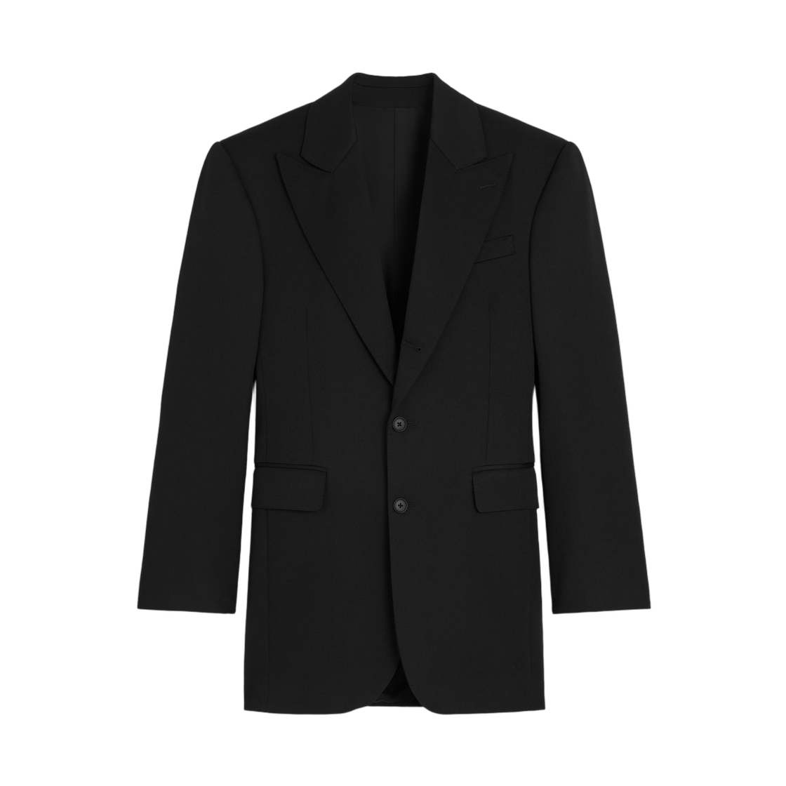(W) 셀린느 콜론느 자켓 다이애그널 울 블랙((W) Celine Colonne Jacket in Diagonal Wool Black)