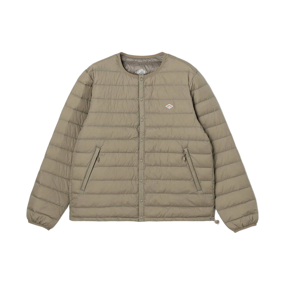 DT-A0025 Danton Inner Down Crewneck Jacket Beige