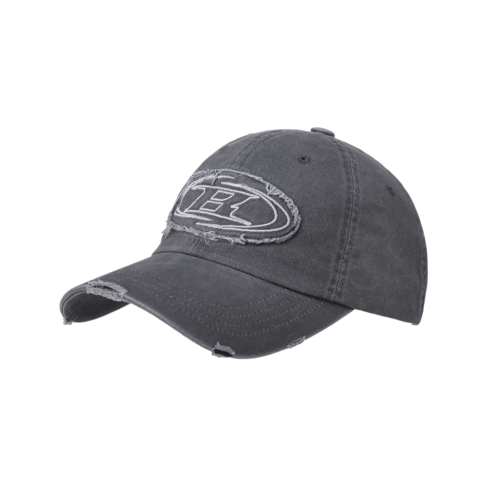 본투윈 스트로크 B 피그먼트 볼캡 차콜(BORN TO WIN Stroke B Pigment Ball Cap Charcoal)