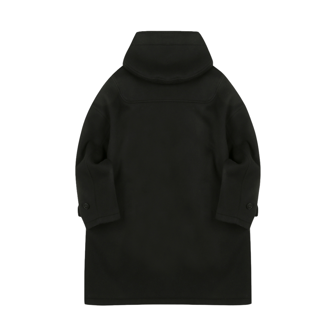 메인부스 오버사이즈 더플 코트 블랙(MAINBOOTH Oversized Duffle Coat Black) - 2