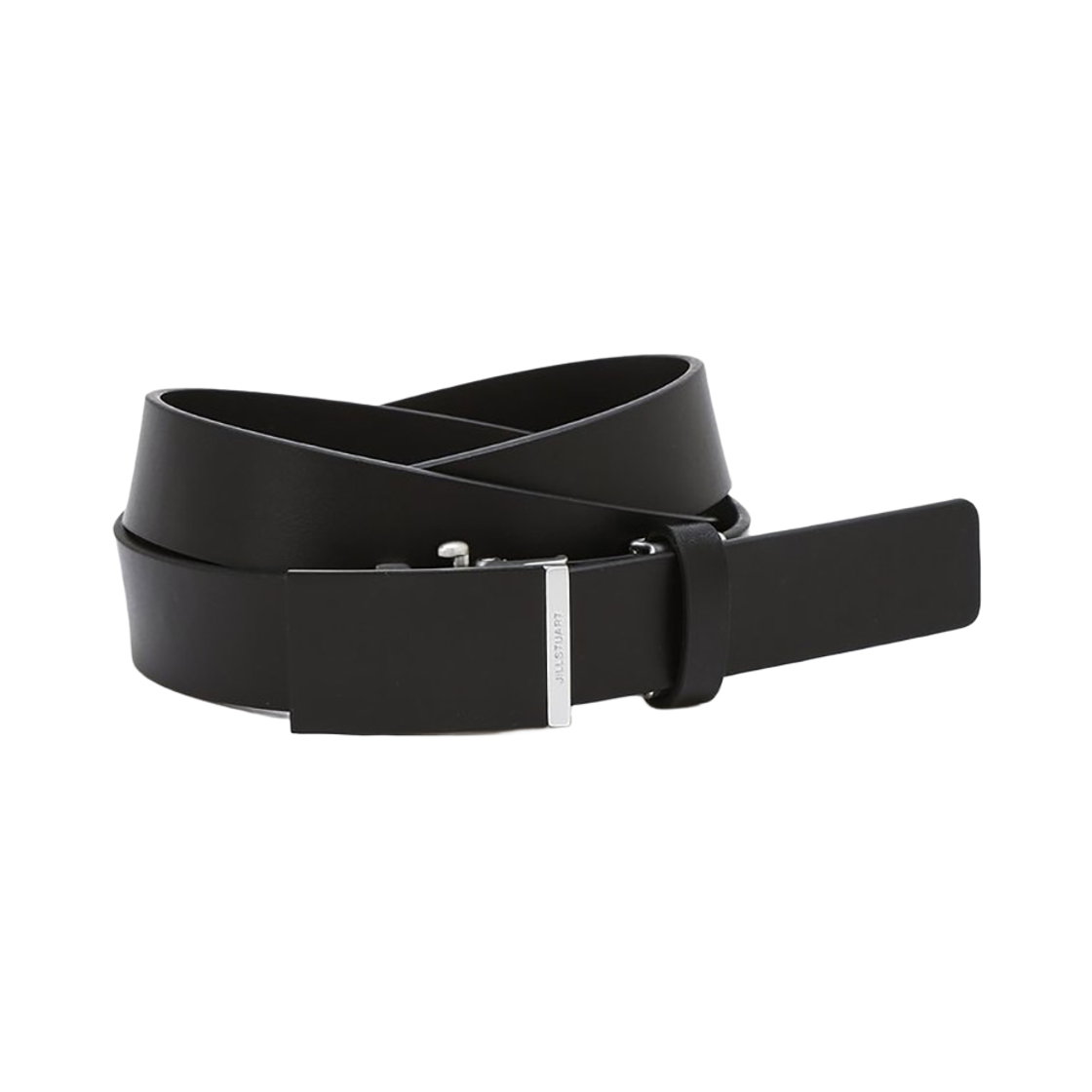 JUBE5F263BK Jillstuart Men's Acc Black Buckle Detail Cow Leather Automatic Belt Jube5F263Bk Black