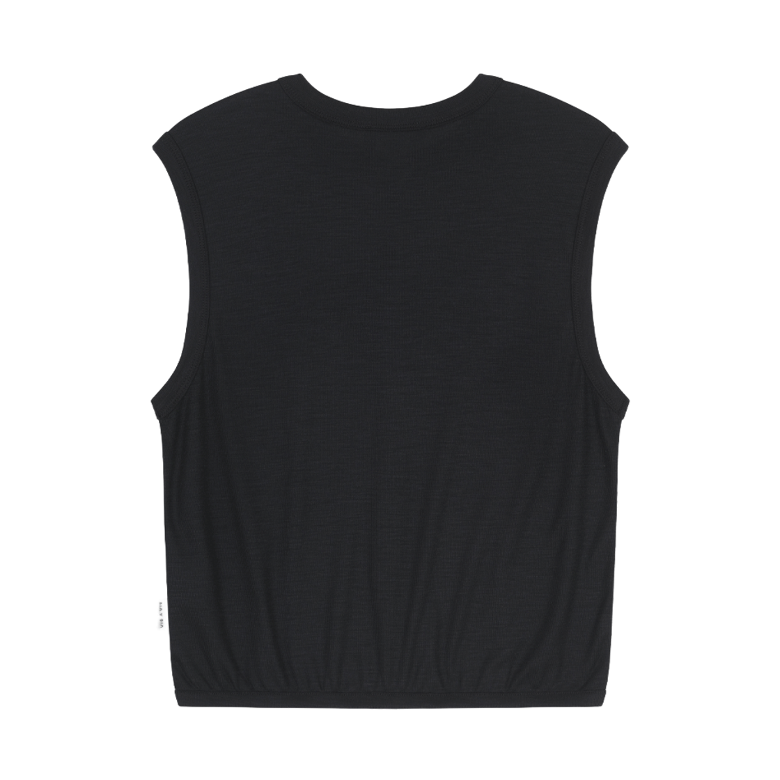 비자비 슈퍼 원투엔티스 울 저지 베스트 블랙(VIS A VIS Super 120'S Wool Jersey Vest Black) - 2