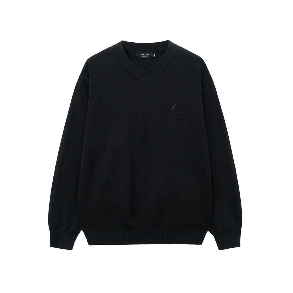 지오송지오 셈블런스 브이넥 니트 블랙 ZH2KT817BK