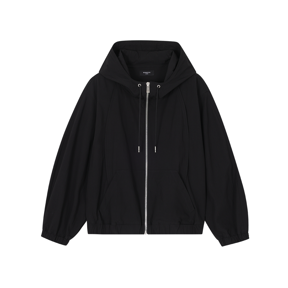 송지오 옴므 코쿤 아노락 후드 집업 블랙(SONGZIO HOMME Cocoon Anorak Zip Up Black)