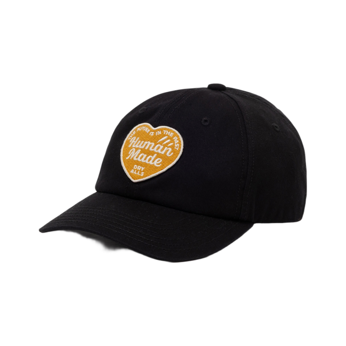 휴먼 메이드 6 패널 트윌 캡 블랙(Human Made 6 Panel Twill Cap Black)