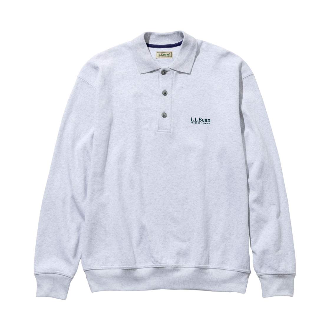 엘엘빈 포티지 폴로 스웨트셔츠 버치(L.L.Bean Portage Polo Sweatshirt Birch)