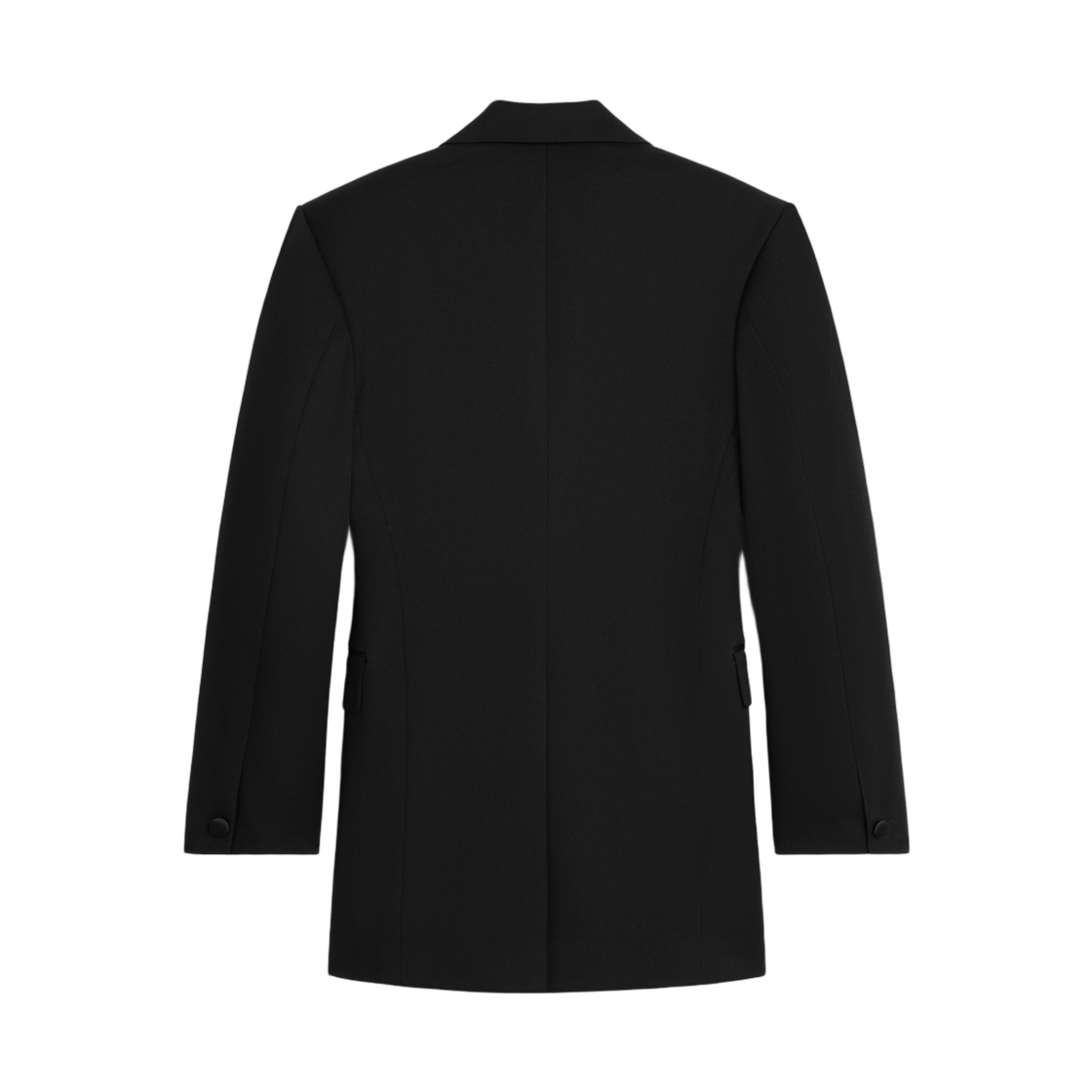 셀린느 콜론느 턱스 자켓 울 앤 모헤어 개버딘 블랙(Celine Colonne Tux Jacket in Wool and Mohair Gabardine Black) - 2