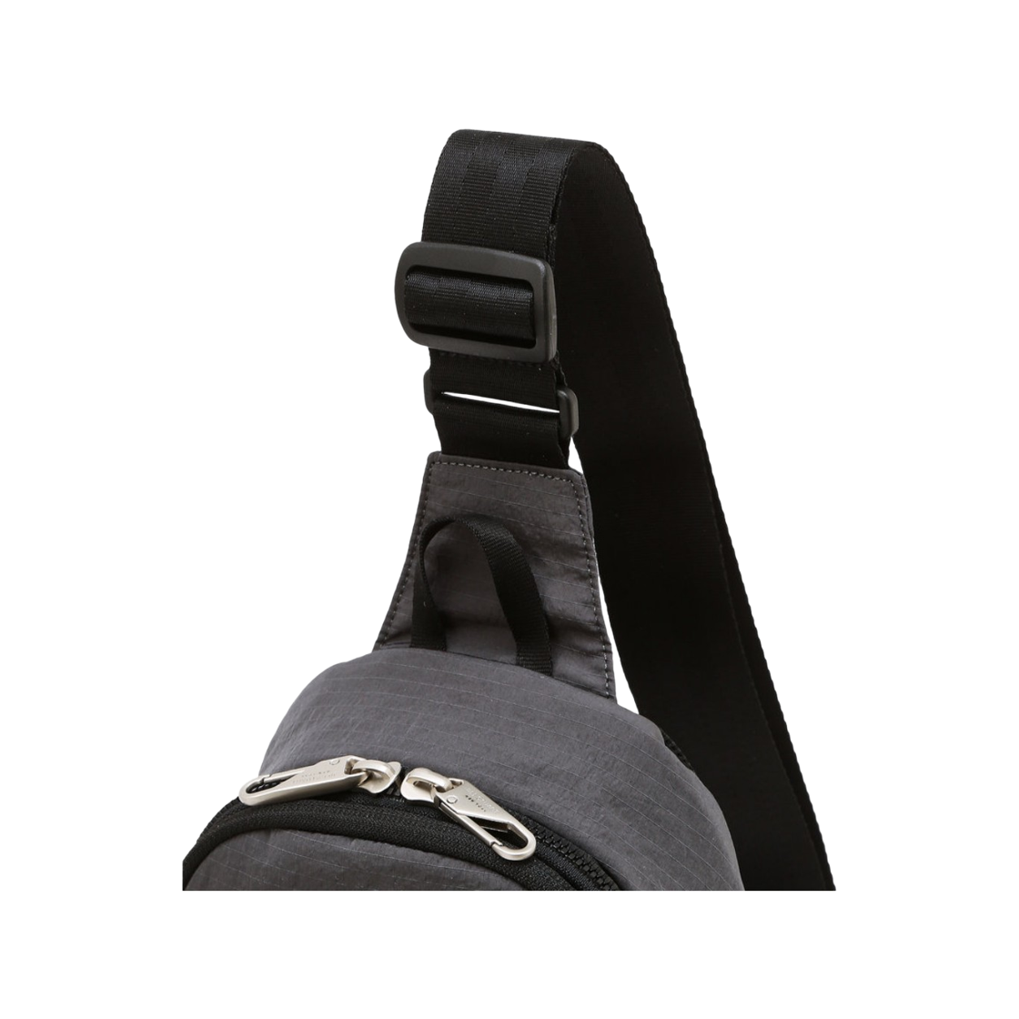 질스튜어트 액세사리 남성 모브 블랙 나일론 슬링백 JUBA6E242G2 그레이(Jillstuart Men's Acc Mov Move Black Nylon Sling Bag Juba6E242G2 Normal Grey) - 6