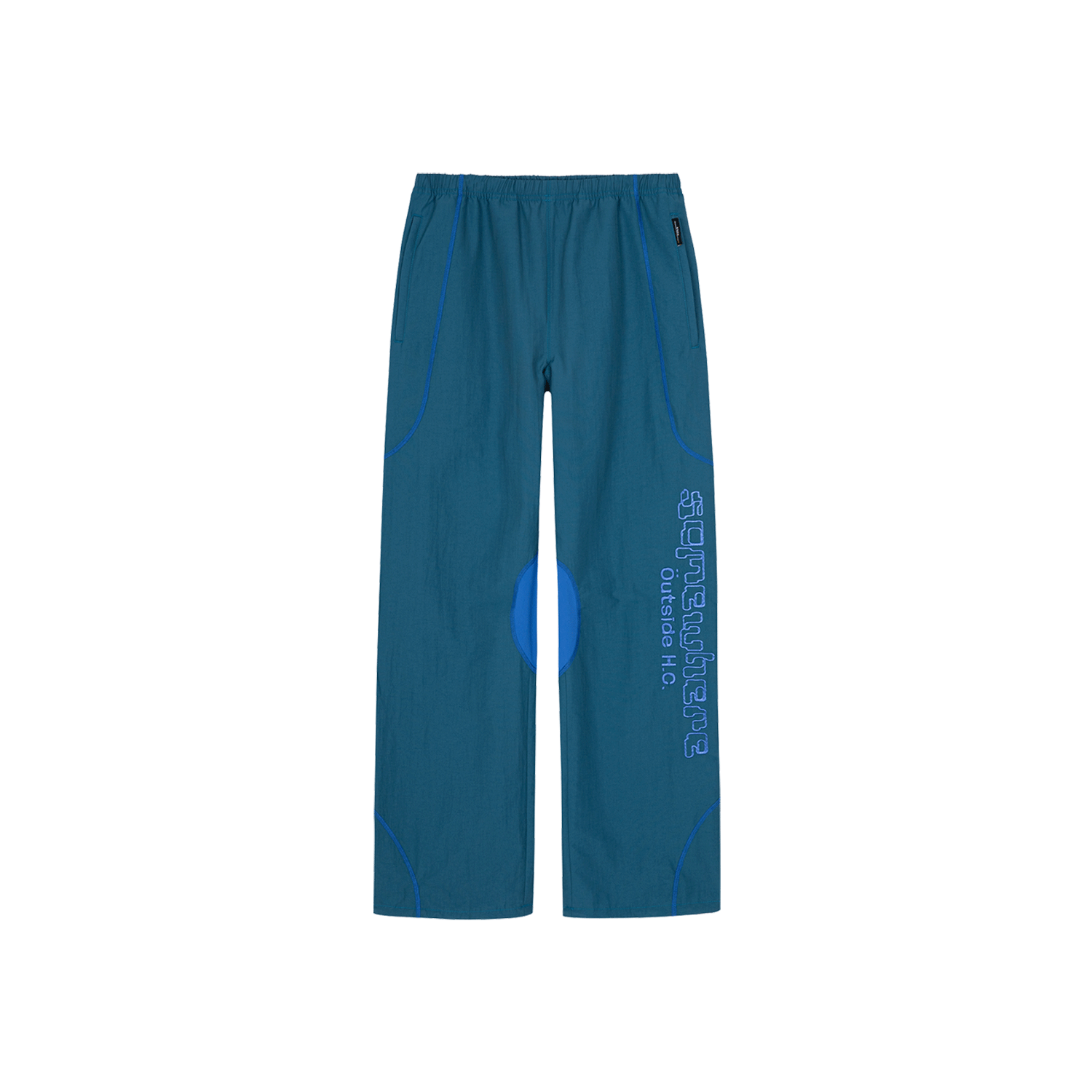 썸웨어아웃사이드 투톤 트랙 팬츠(SOHC Two-Tone Track Pants_11VSP101 Blue) - 1