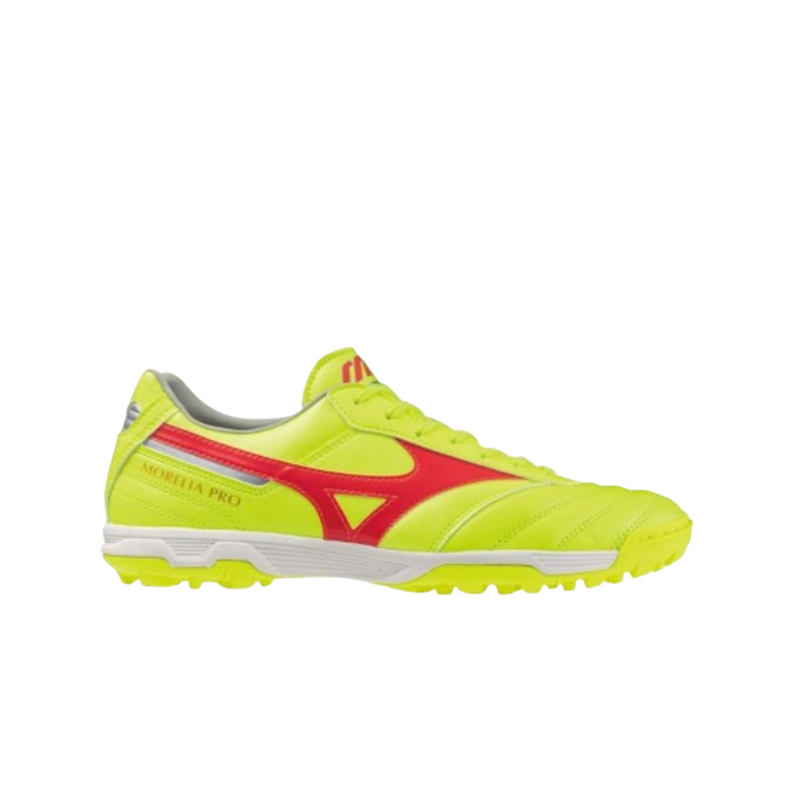 P1GD241445 Mizuno Morelia II Pro AS Safety Yellow Fiery Coral 2
