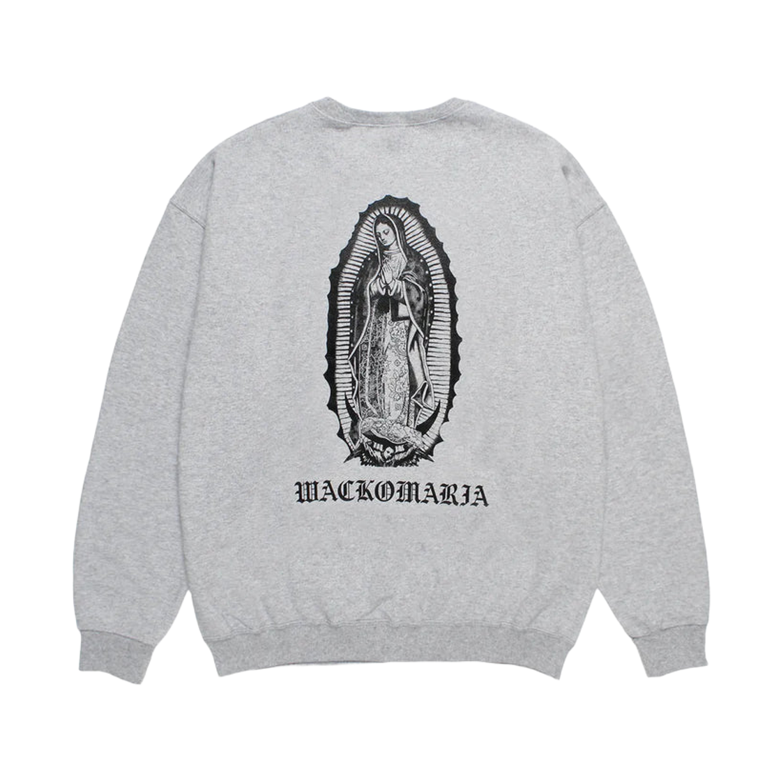 - Wacko Maria Crewneck Sweatshirt Type-1 Gray
