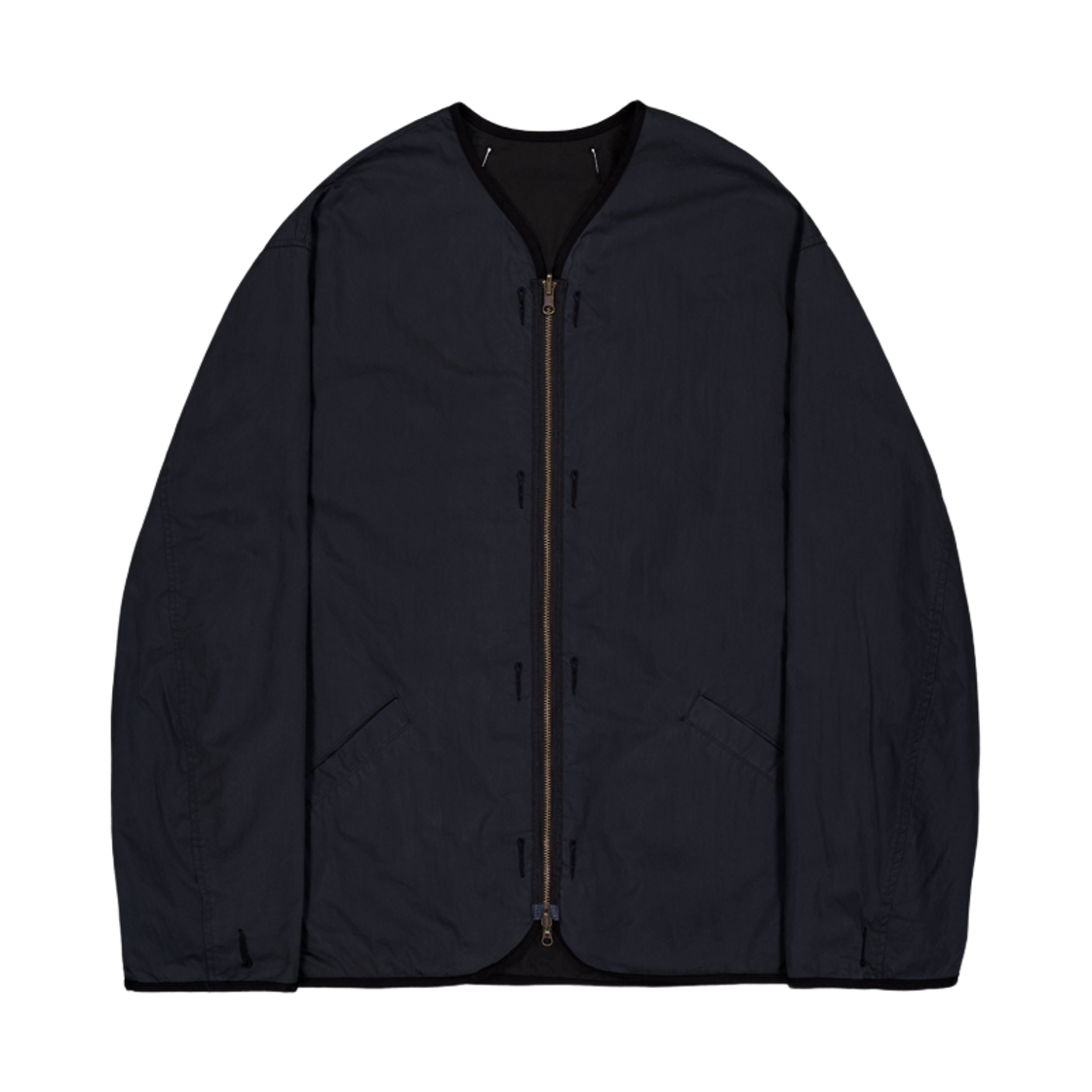 퍼렌 리버서블 라이너 자켓 챠콜 블랙(PERENN Reversible Liner Jacket Charcoal Black)