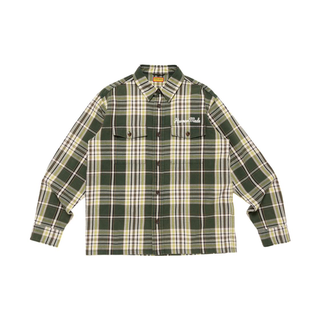 휴먼 메이드 체크 셔츠 그린(Human Made Check Shirt Green) - 2