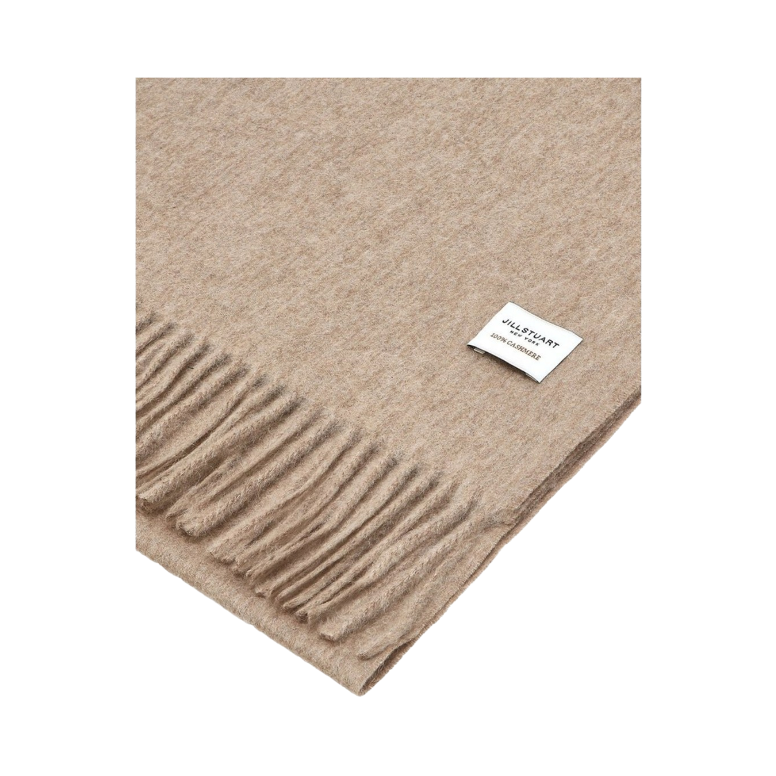 질스튜어트 액세사리 남성 남녀공용 로고포인트 캐시미어 100% 베이지 머플러 JUMU5F123I2 베이지(Jillstuart Men's Acc Unisex Logo Point 100% Cashmere Beige Muffler Jumu5F123I2 Normal Beige) - 2