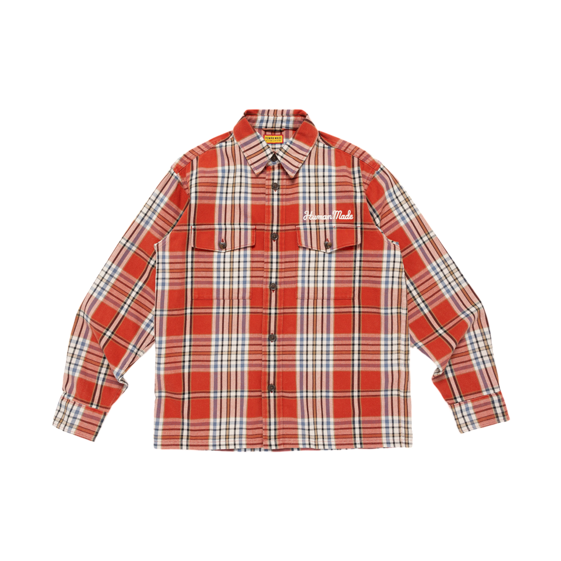 휴먼 메이드 체크 셔츠 레드(Human Made Check Shirt Red) - 2