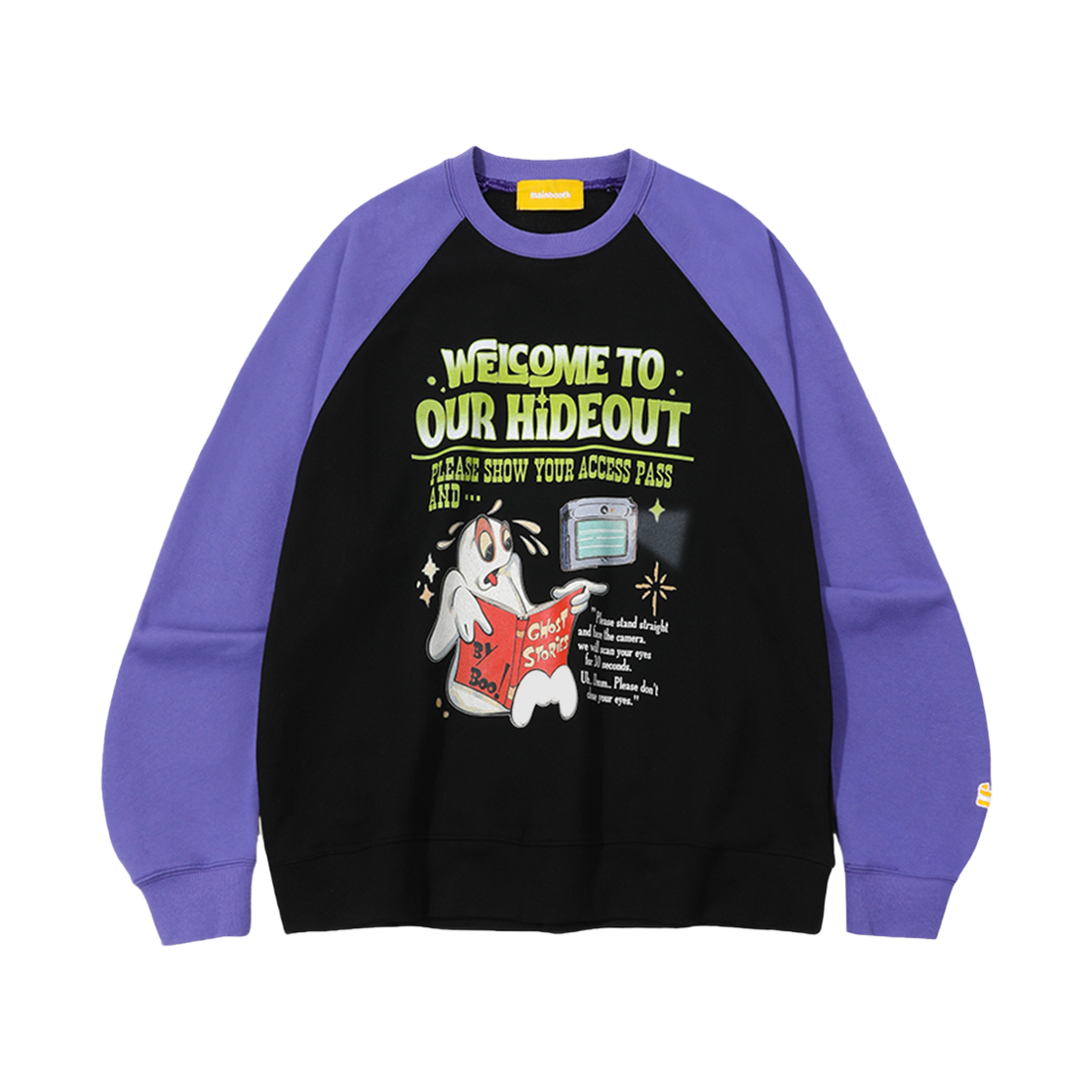 메인부스 하이드아웃 스웨트셔츠 퍼플