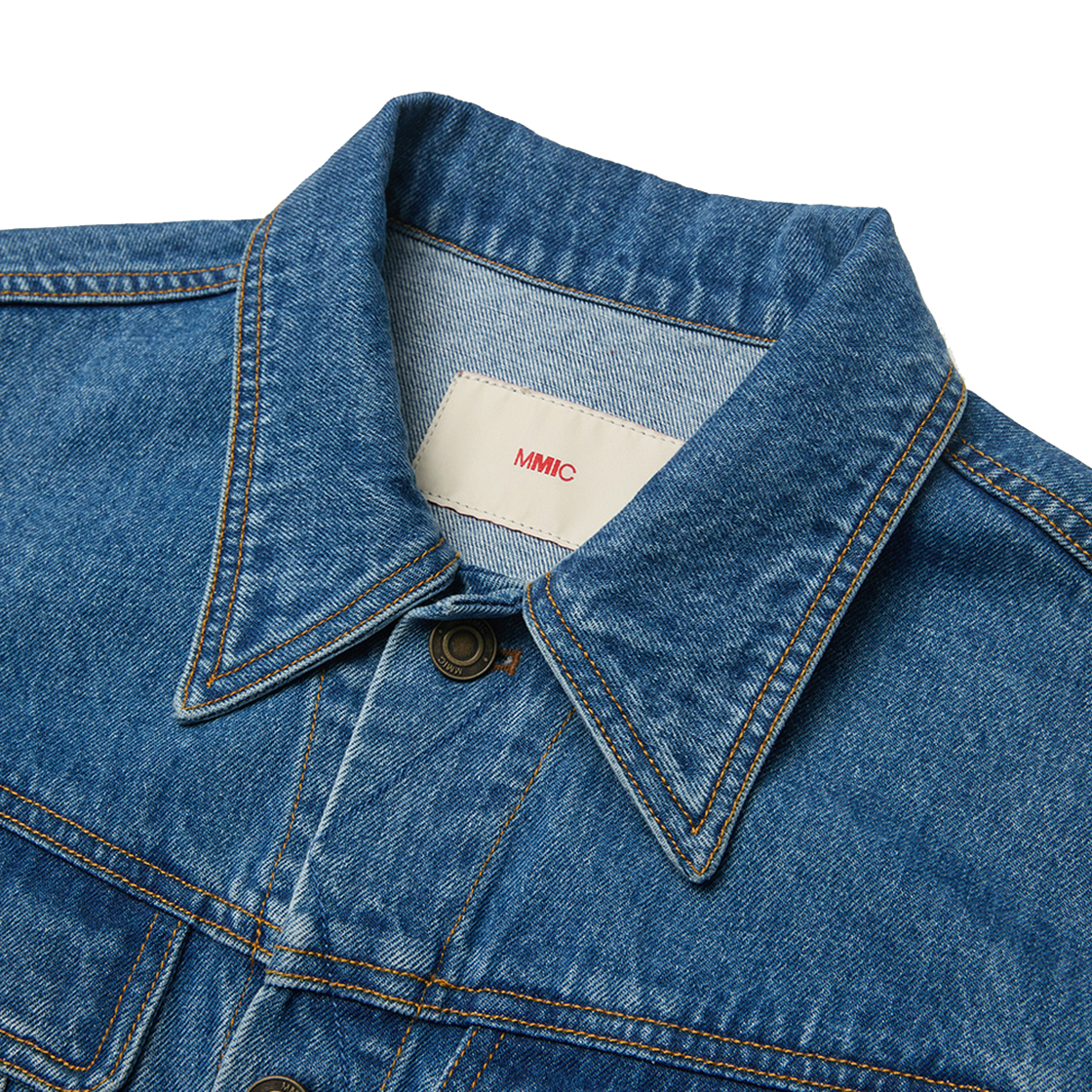 엠엠아이씨 프레임컷 자켓 미드 블루(MMIC Framecut Jacket Mid Blue) - 2