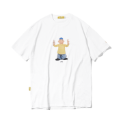 MAINBOOTH [Pat&Mat] Pat T-shirt White